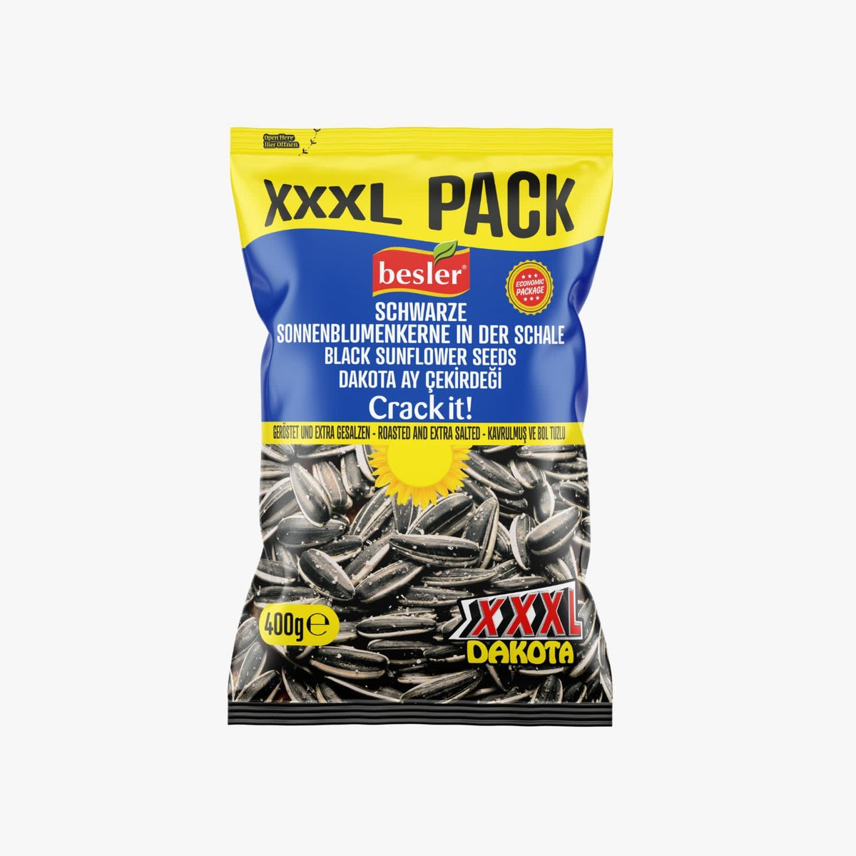 K Gr. Tourn. Extra Salées Dakota 400g * 14 Sac. CAN BESLER