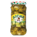 K Pitted Green Olives * 6 Jars 72cl AICHA