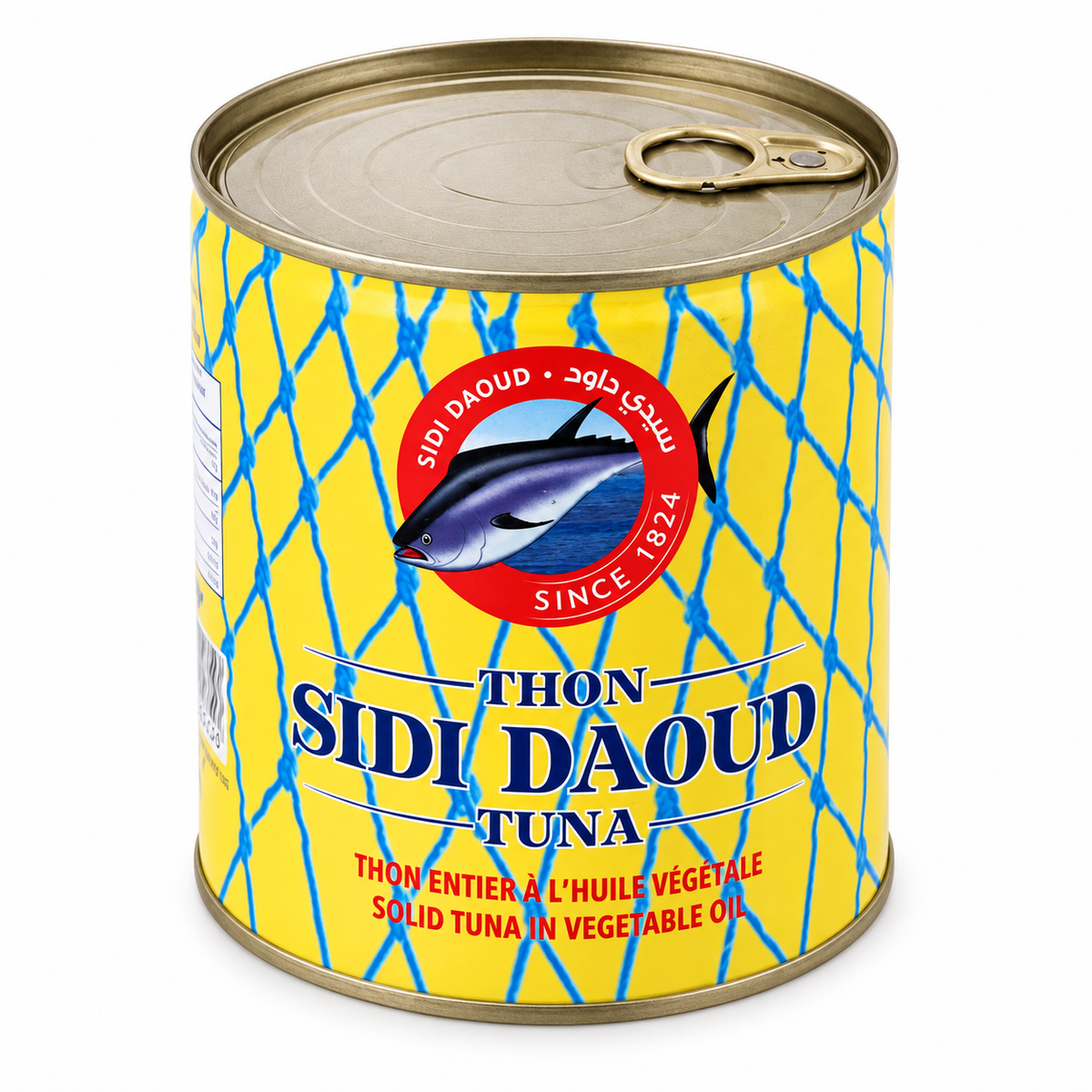 Thon Entier Huile Végétale * 12 Btes 750g SIDI DAOUD