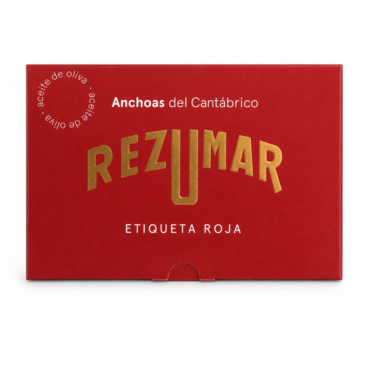 K Filets d'Anchois ETIQUETA ROJA * 12 Btes 120g Ho REZUMAR