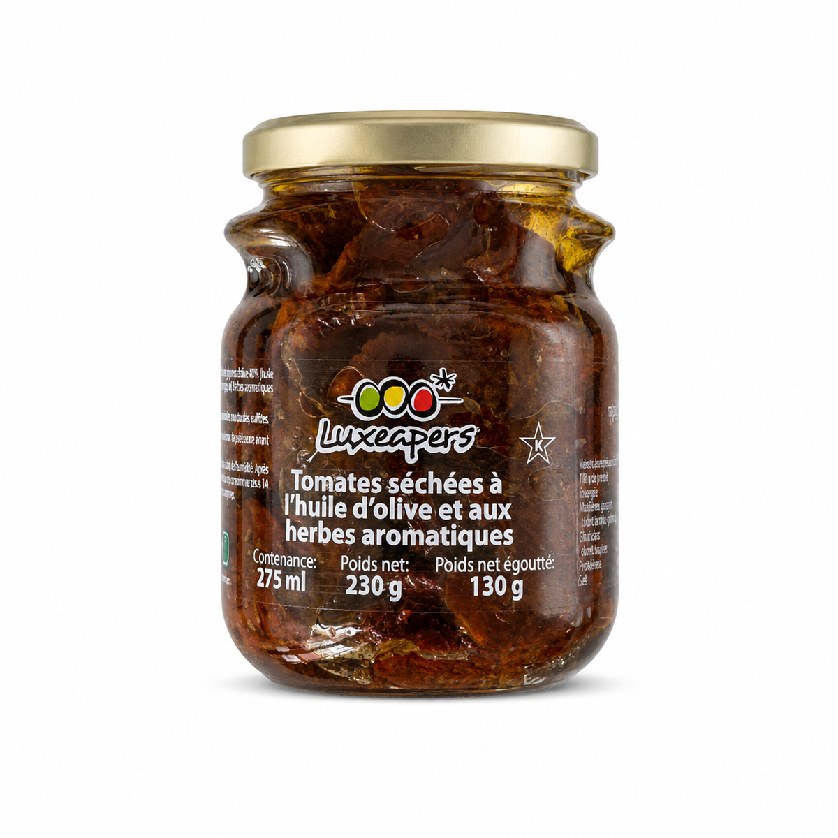 K Tomates Séchées * 12 Boc. 275 ml LUXEAPERS