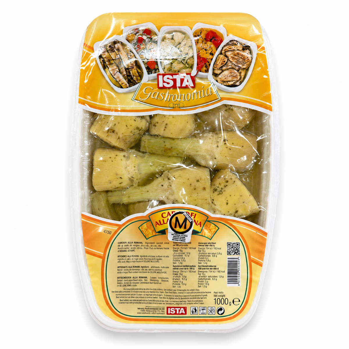 KP Carciofi alla Romana* 4 Barq. 1Kg/650g ISTA