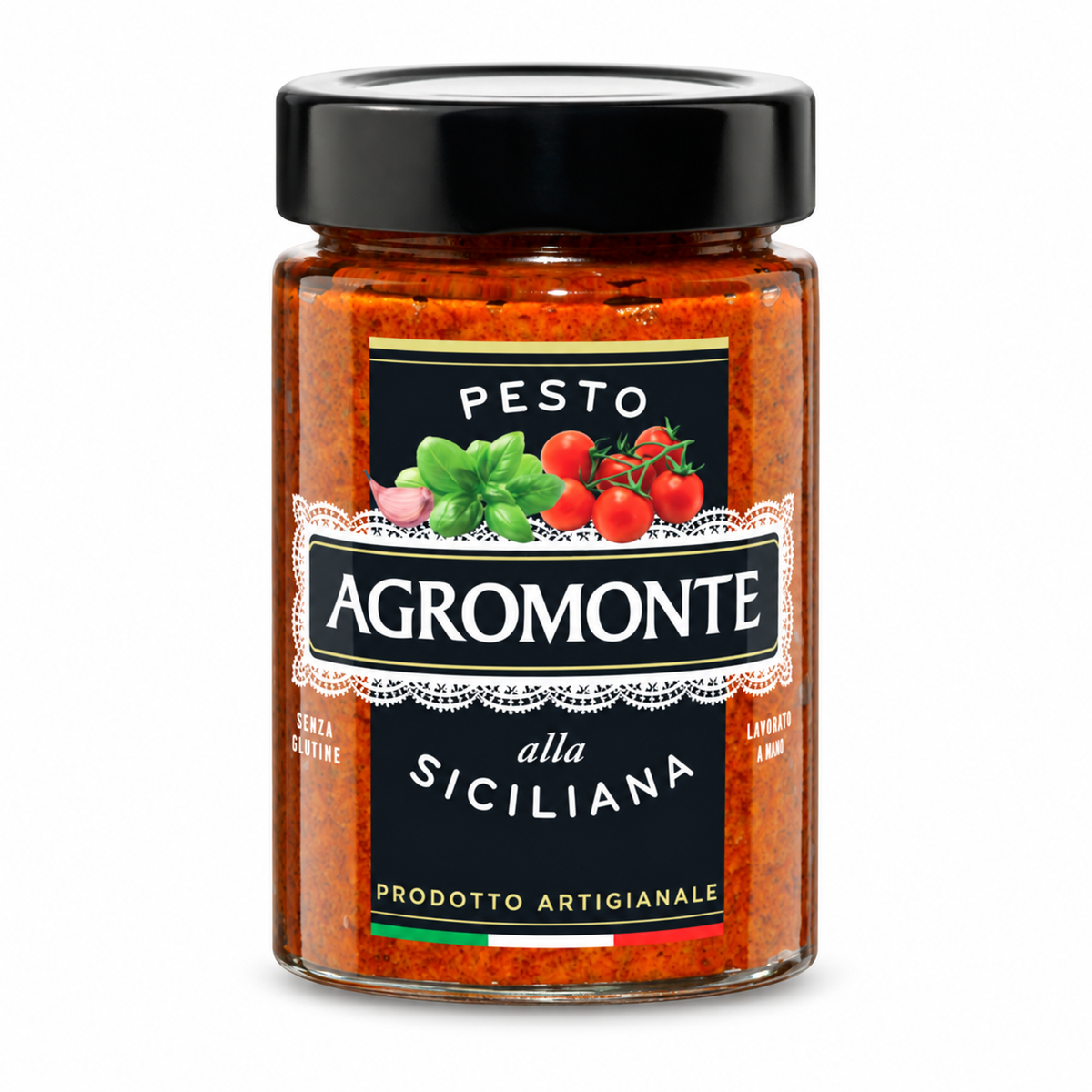 K Pesto alla Siciliana * 12 Boc. 200g AGROMONTE