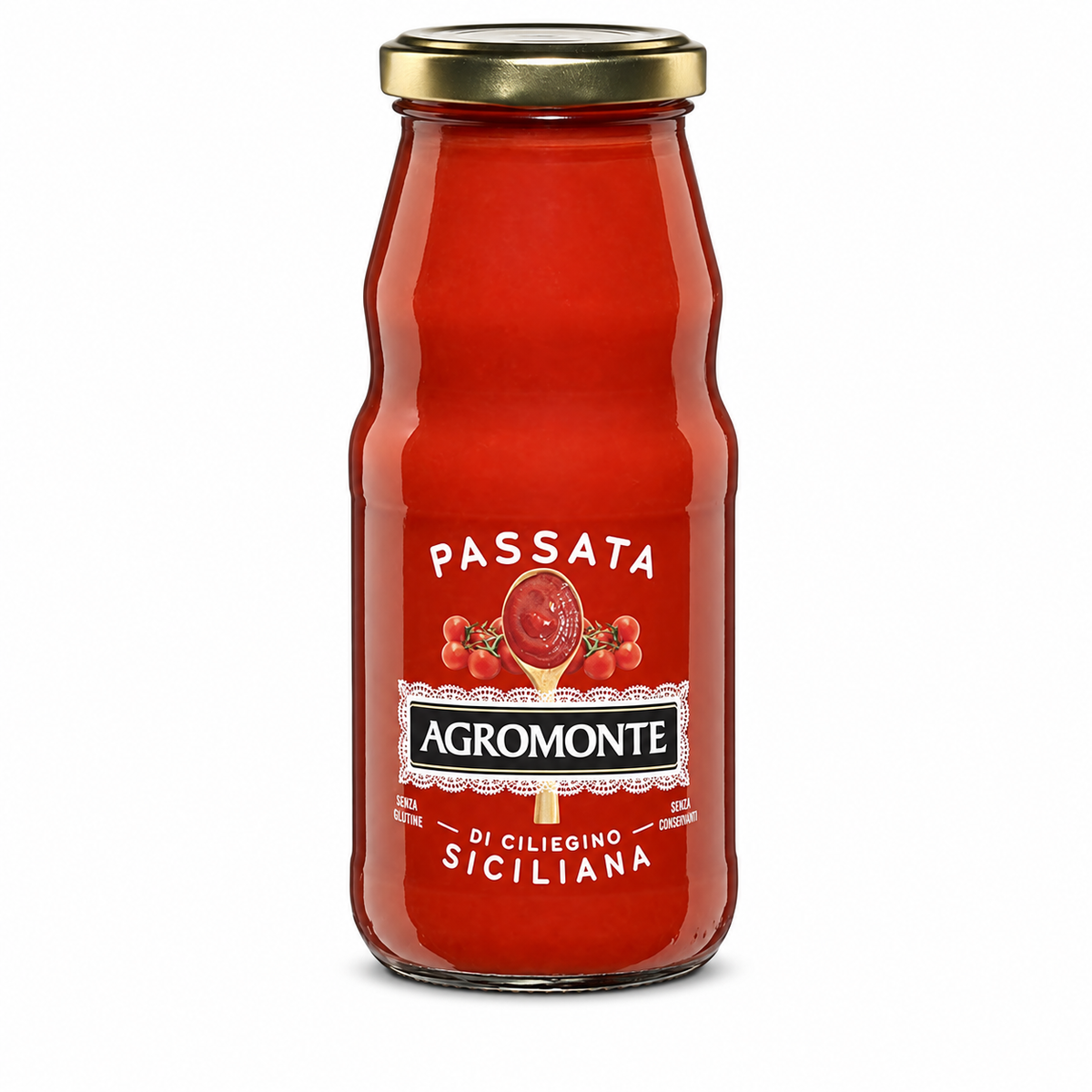 K Passata di Ciliegino * 12 Bout. 360g AGROMONTE