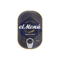 K Fil. Anchovy "ORO Series" 125g HO * 10 Tins EL MENU