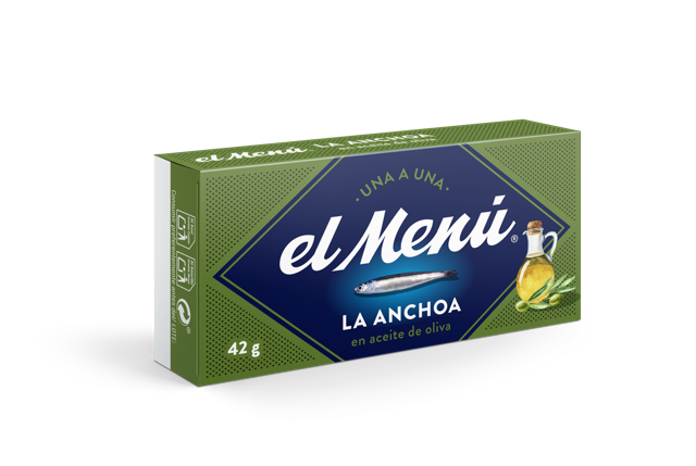 K Fil. Anchois 42g HO * 24 Btes EL MENU