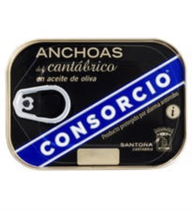 K Filets d'Anchois PLATINIUM * 12 Btes 74g Ho CONSORCIO