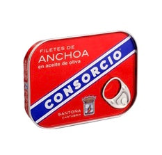 K Filets d'Anchois * 12 Btes 74g Ho CONSORCIO