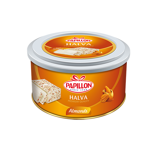 Halwa Amande * 24 Btes Metal. 350g PAPILLON