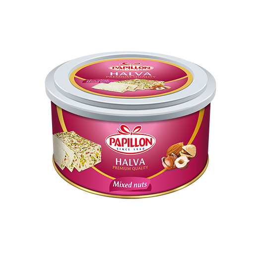 Halwa Fruits Secs * 36 Btes Metal. 350g PAPILLON
