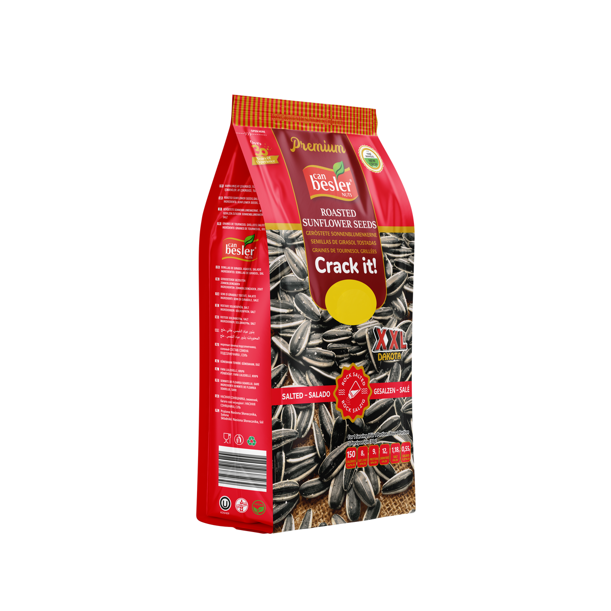 K Gr. Tourn. Salées Dakota 250g * 16 Sac. CAN BESLER