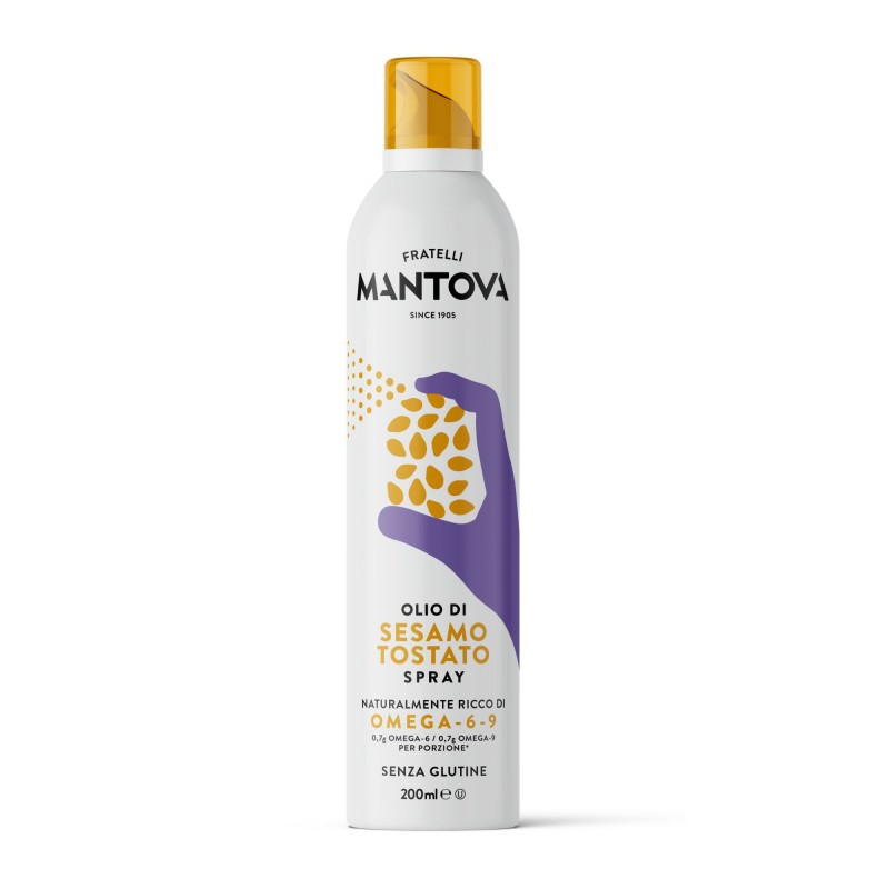 K Spray H. di Sesamo Tostato * 6 bt. 200ml FRATELLI MANTOVA